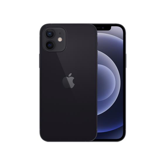 【Cランク中古品】　 Softbank iPhone 12 64 GB Black SB-MGHN3J-A-830244