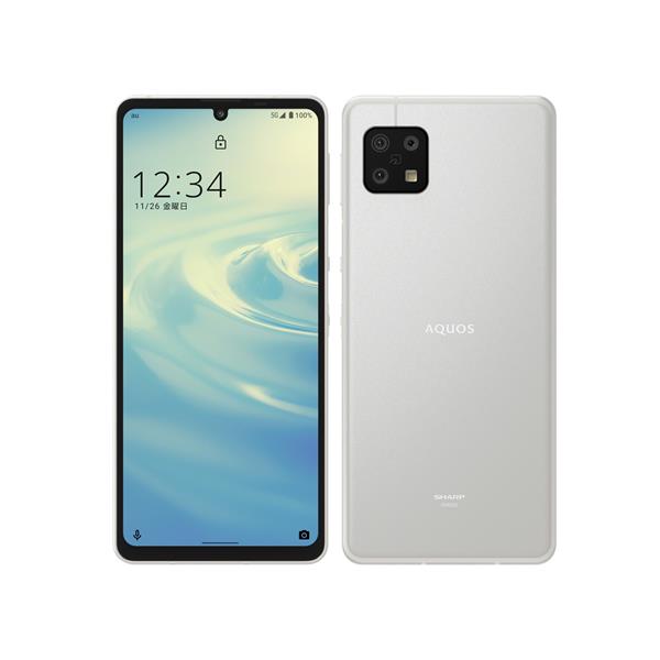 SHARP SHG05-891436 【Aランク中古品】 AU AQUOS sense6 64GB 64GB シルバー | ノジマオンライン