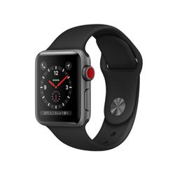 Apple A1889-015015 【Cランク中古品】 GPS + Cellular Apple Watch Series 3 38mm 8GB  スペースグレイアルミニウムケース | ノジマオンライン