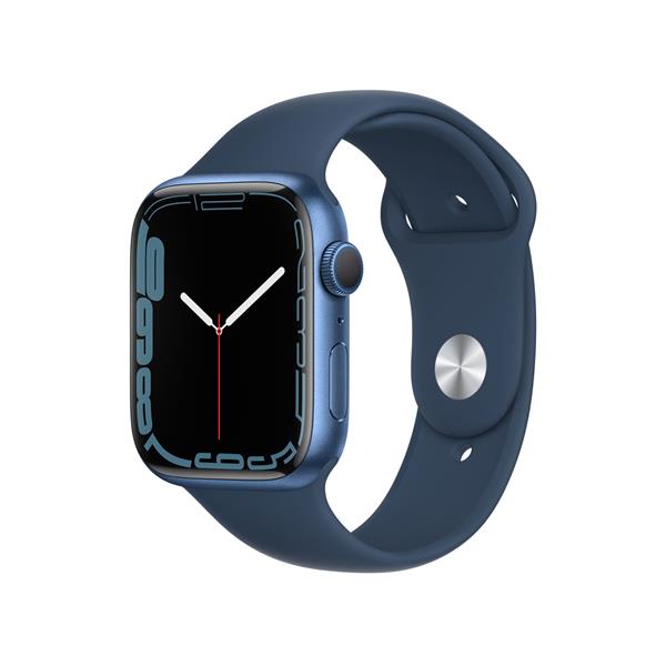 Apple アップル 【バンド無し】 【Cランク中古品】 GPS Apple Watch Series 7 45mm 32GB ブルーアルミニウムケース A2474-015640