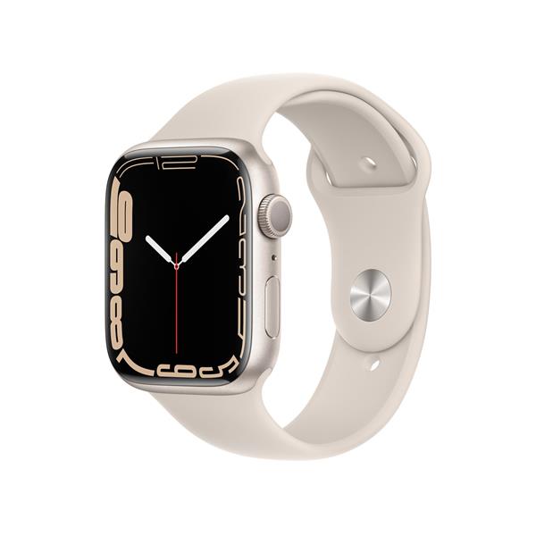 Apple A2474-064136 【Cランク中古品】 GPSモデル Apple Watch Series 7 45mm 32GB スターライトアルミニウムケース  | ノジマオンライン