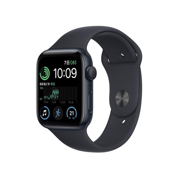 Apple MNK03J-A-065867 【Cランク中古品】 GPS Apple Watch SE(第2世代) 44mm 32GB ミッドナイト アルミニウム | ノジマオンライン