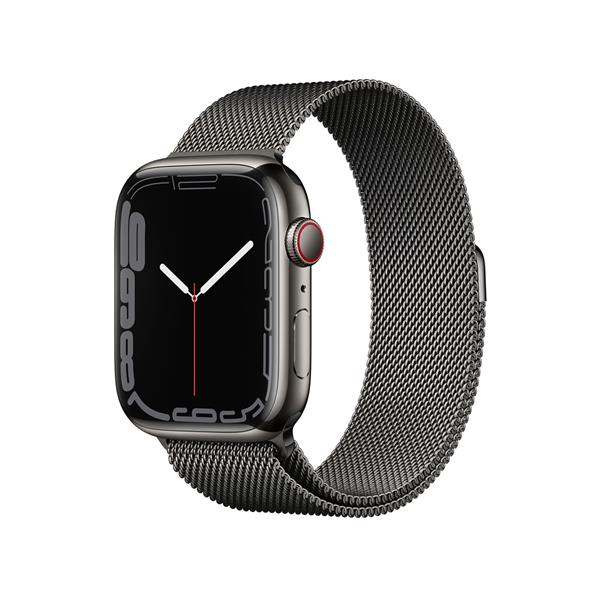 Apple MKL33J-A-065959 【Cランク中古品】 GPS + Cellular Apple Watch Series 7 45mm  32GB グラファイトステンレス | ノジマオンライン