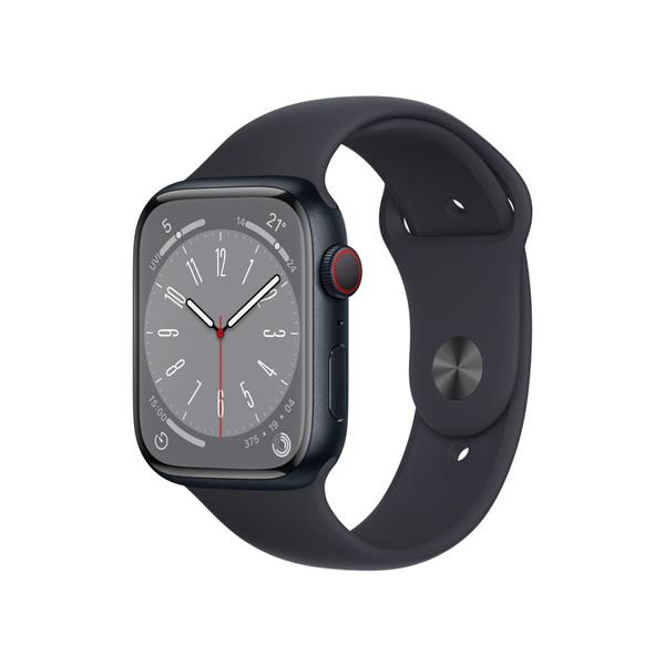 Apple 3K639J-A-066673 【Cランク中古品】 GPS + Cellular Apple Watch Series 8 45mm  32GB ミッドナイトアルミニウム | ノジマオンライン