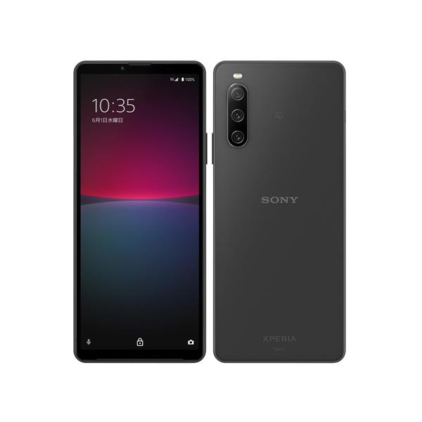 SONY SOG07-110918 【Bランク中古品】 SIMロック解除済 AU Xperia 10 IV 128GB ブラック | ノジマオンライン