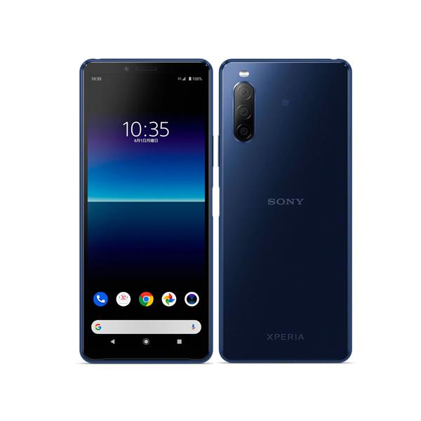 SONY A001SO-214173 【Cランク中古品】 Softbank Xperia 10 II 64GB ブルー | ノジマオンライン