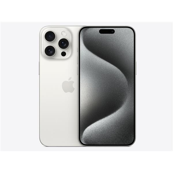 Apple AU-MU6Q3J--355685 【Aランク中古品】 SIMロック解除済 AU iPhone 15 Pro Max 256 GB  White Titanium | ノジマオンライン