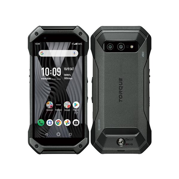 【楽天最安値に挑戦】 KYOCERA KYG01-321528 【Cランク中古品】 AU TORQUE 5G 128GB スマートフォン本体