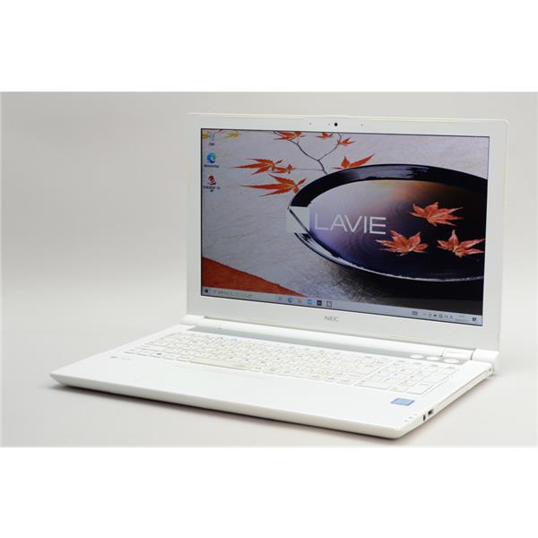 ジャンク品【大容量1TB！】NECノートパソコン 白✨ NEC ノートパソコン 中古パソコン LL750/C ホワイト ノート 本体