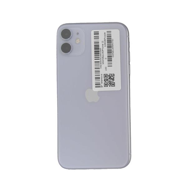 iPhone 11 128GB パープル（MWM52J/A）au SIMロック有 APPLE 〔中古〕iPhone11 128GB MWM52J/A Purple auSIMロック解除