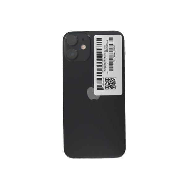 Apple - アップル iPhone12 mini 64GB ブラック au SIMロック解除 中古】SIMロック解除 au iPhone 12 mini 64GB ブラック MGA03J/A