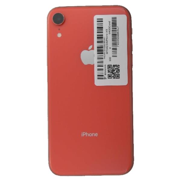 スマートフォン本体 iPhone XR Coral 64 GB docomo Apple D-MT0A2J--931154 【Bランク中古品】 DOCOMO iPhone XR 64