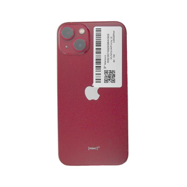 iPhone13 赤　本体　128GB バッテリー76% SIMロックなし sokuteikiya_358239123553291