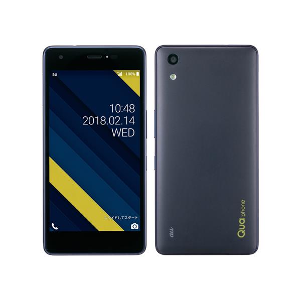 KYOCERA 【Bランク中古品】 au/UQ Qua phone QZ 32GB インディゴ KYV44