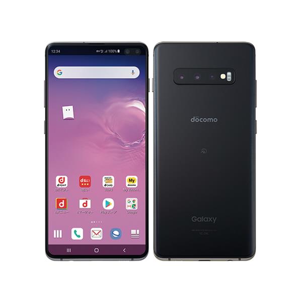 SAMSUNG 【Cランク中古品】 docomo Galaxy S10+ 128GB プリズム