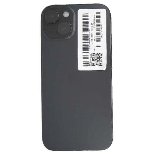 Apple iPhone 15 ブラック 128GB SIMロック無　残債無 A iPhone 15 128GB（ブラック / SIMフリー） iPhone 15 128GB - ブラック