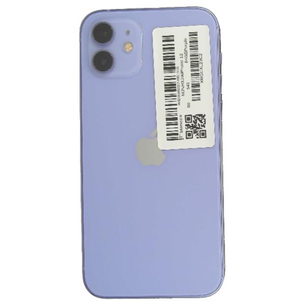 APPLE 【Bランク中古品】 SIMロック解除済 AU iPhone 12 64 GB Purple