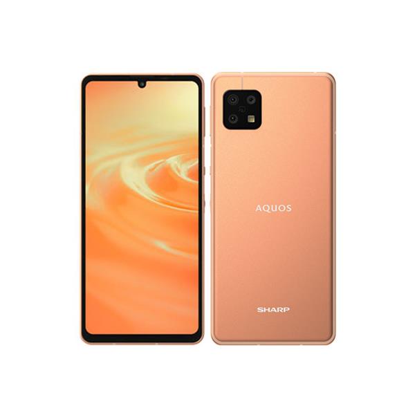 SHARP 【Bランク中古品】 SIMフリー AQUOS sense6 64GB ライトカッパー