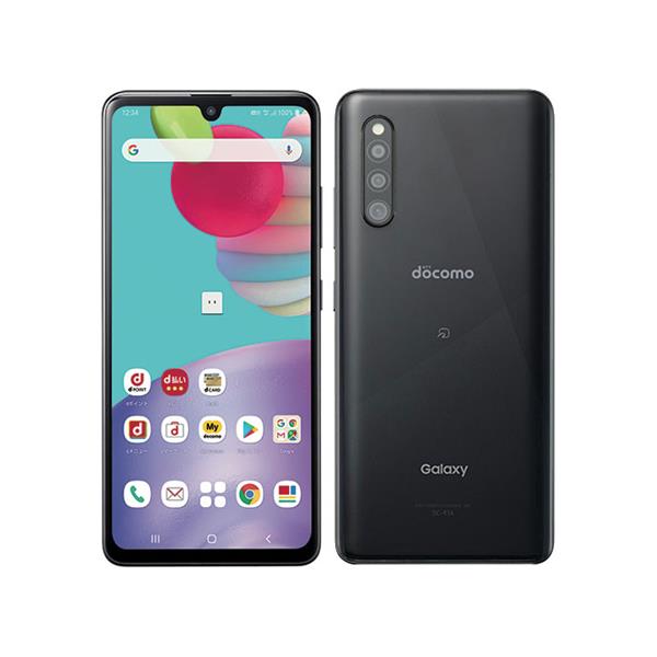 docomoA41ブラック64GB美品 SAMSUNG 【Bランク中古品】 docomo Galaxy A41 64GB ブラック D-SC-41A