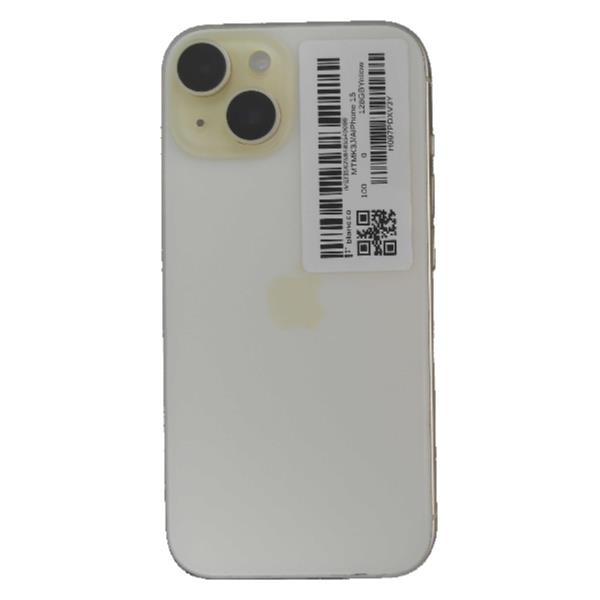 Apple iPhone 15 ブラック 128GB SIMロック無　残債無 A APPLE 【Bランク中古品】 SIMロック解除済 SIMフリー iPhone 15 256 GB