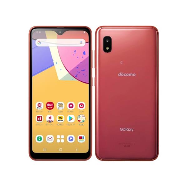 SAMSUNG 【Bランク中古品】 docomo Galaxy A21 64GB レッド D-SC-42A