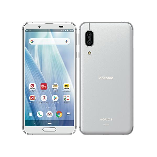SHARP 【Bランク中古品】 docomo AQUOS sense3 64GB シルバーホワイト
