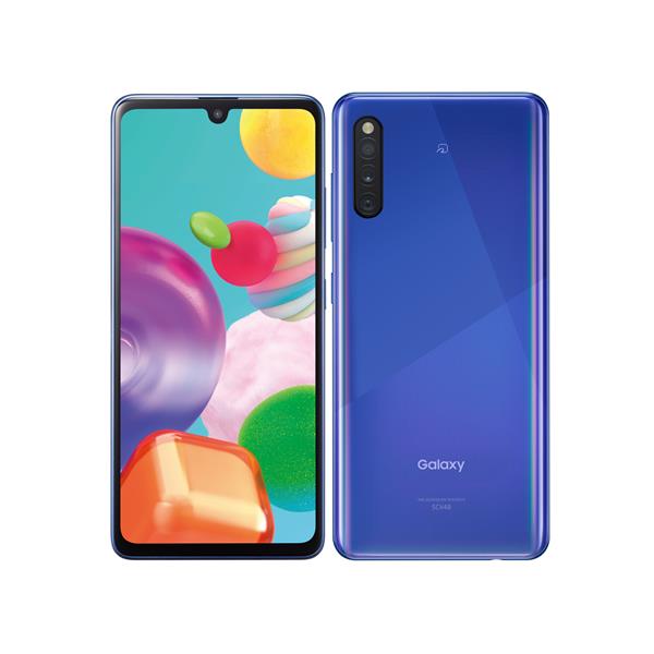 SAMSUNG 【Cランク中古品】 au/UQ Galaxy A41 64GB ブルー SCV48