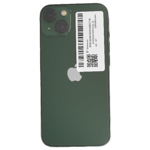 APPLE 【Bランク中古品】 SIMロック解除済 AU iPhone 13 128 GB Green