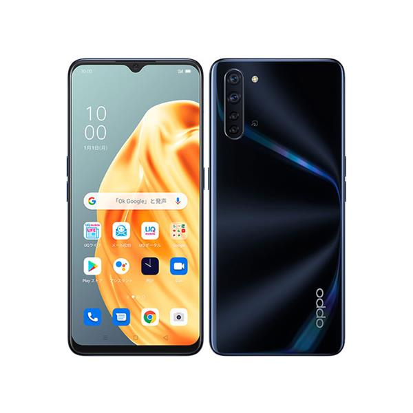 OPPO 【Bランク中古品】 SB/YM OPPO Reno3 A 128GB ブラック A002OP