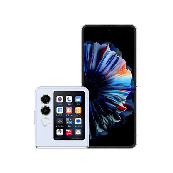 ZTE 【Sランク中古品】 SB/YM nubia Flip 2 128GB ブルー A404ZT