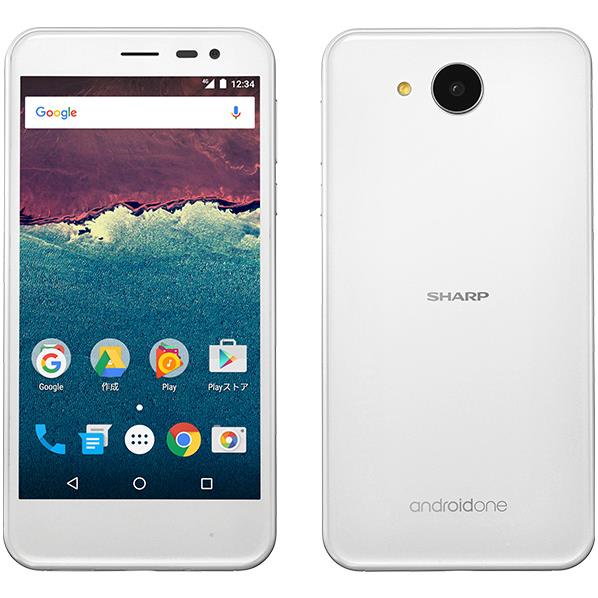 【新品】Android One S3 ホワイト SIMロック解除済 ムスビー｜【新品・標準セット】SIMフリー白ロムAndroid One S3