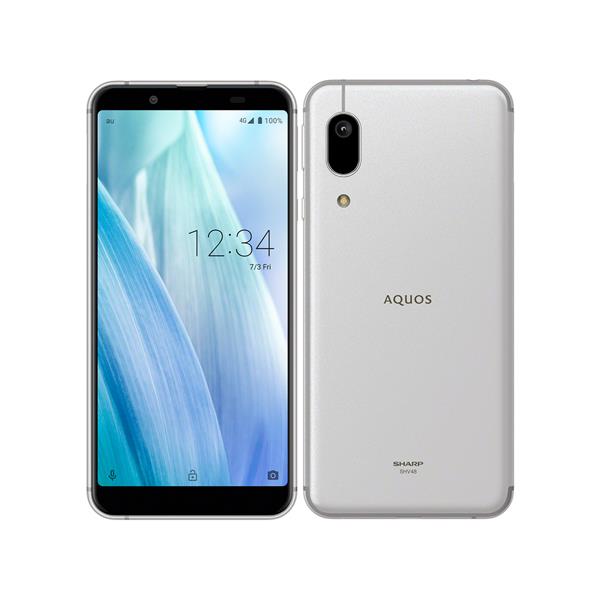 SHARP 【Cランク中古品】 au/UQ AQUOS sense3 basic 32GB シルバー