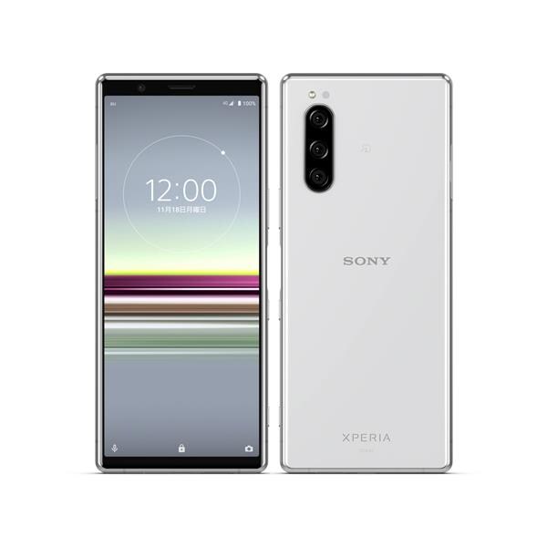 SONY 【Bランク中古品】 SIMロック解除済 AU Xperia 5 64 GB シルバー 
