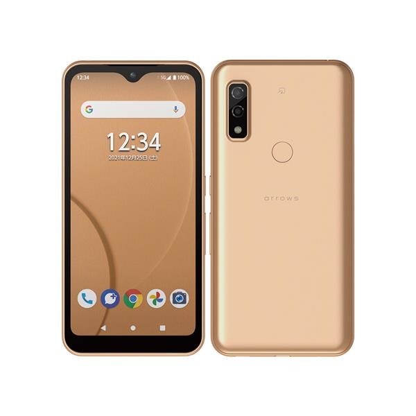【中古美品】arrows We FCG01ローズゴールド　SIMフリー FUJITSU 【Bランク中古品】 SIMロック解除済 AU arrows We FCG01 64 GB