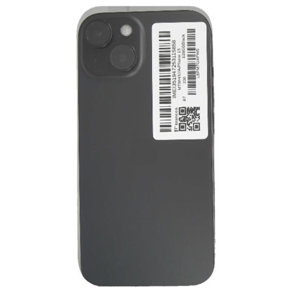 APPLE 【Bランク中古品】 SIMロック解除済 AU iPhone 15 128 GB Black 