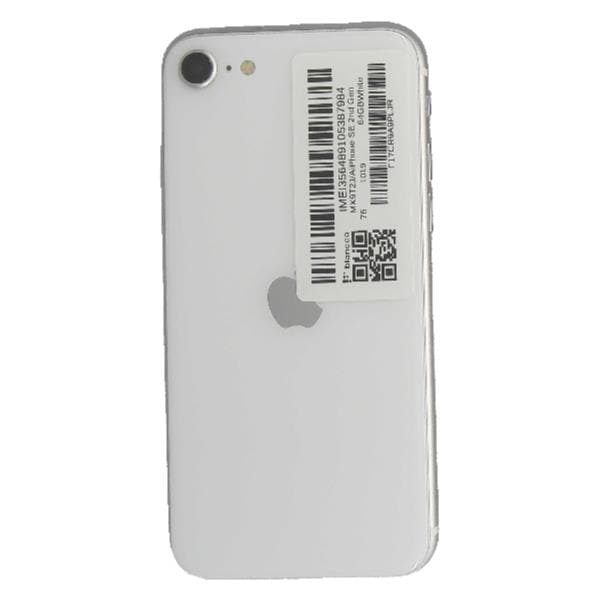 D233 apple au iphone SE2 64g MX9T2J/A シルバー iPhoneSE 第2世代 au版SIMフリー 64GB MX9R2J/A 2296 ブラック | 中古