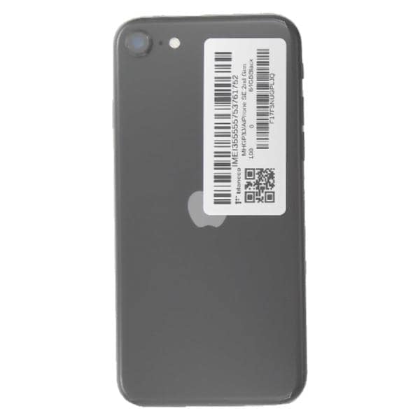 iPhoneSE2 ブラックSIMロック解除済み APPLE 【Bランク中古品】 SIMロック解除済 SIMフリー iPhone SE 2nd