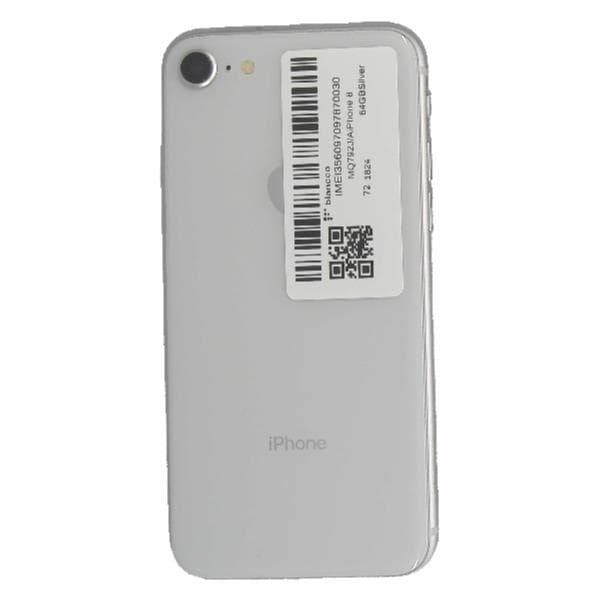APPLE 【Bランク中古品】 SIMロック解除済 AU iPhone 8 64 GB Silver