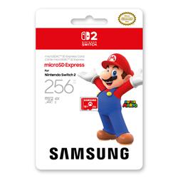 【Switch2】 Samsung microSD Express Card 256GB for N