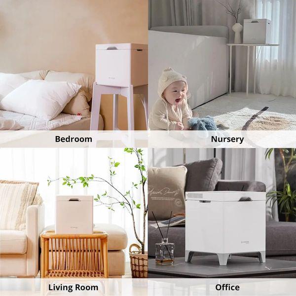 ケアポッド Carepod Cube plus キューブハイブリッド式ステンレス加湿