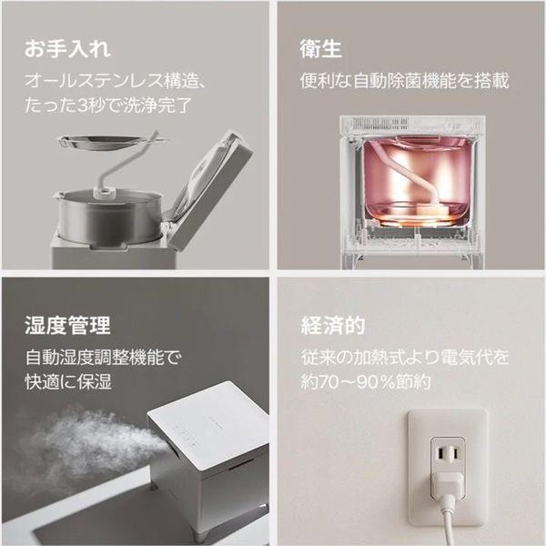 ケアポッド Carepod Cube plus キューブハイブリッド式ステンレス加湿