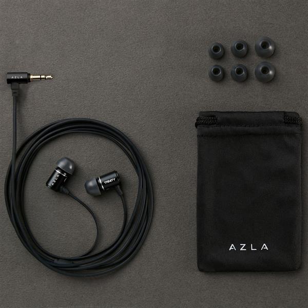 AZLA 有線イヤホン TRINITY Black AZL-TRINITY-ST-BLK | ノジマオンライン