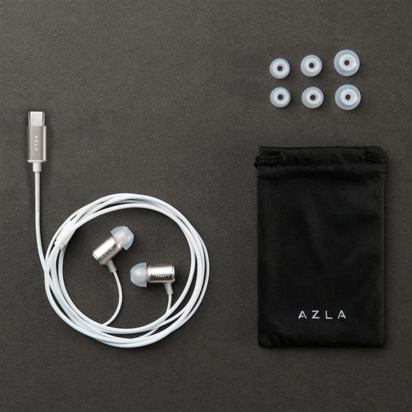 AZLA 有線イヤホン TRINITY USB-C Champagne Gold AZL-TRINITY-UC-GLD