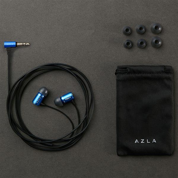 AZLA 有線イヤホン TRINITY Blue AZL-TRINITY-ST-BLU | ノジマオンライン