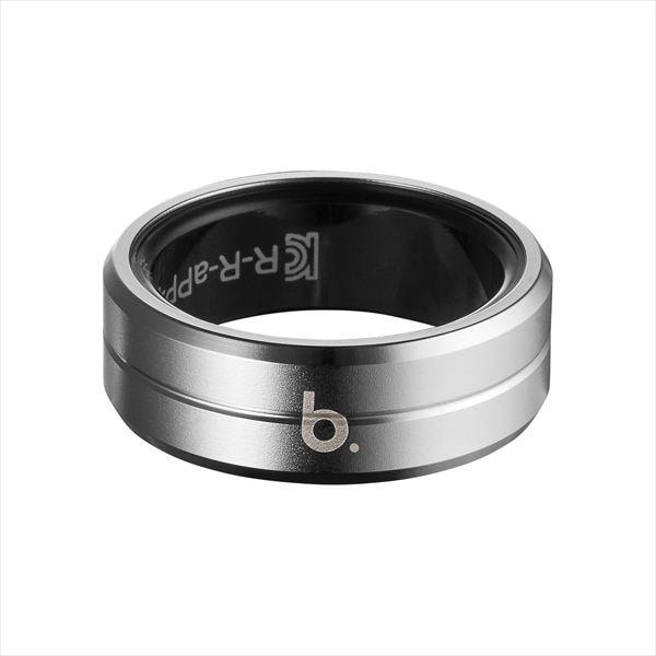 b.ring スマートリング ステンレススチール シルバー サイズ7