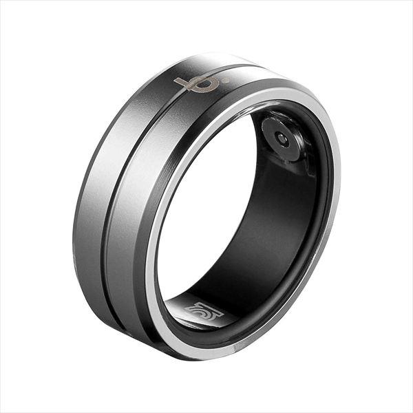 b.ring スマートリング ステンレススチール シルバー サイズ10