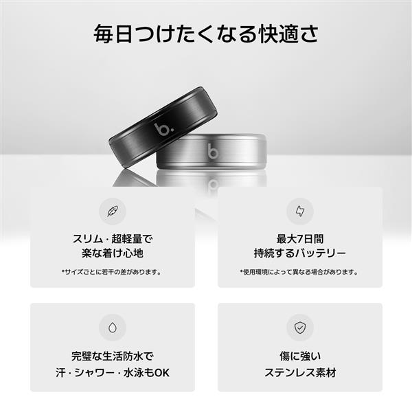 b.ring ブリング スマートリング G2モデル ステンレススチール