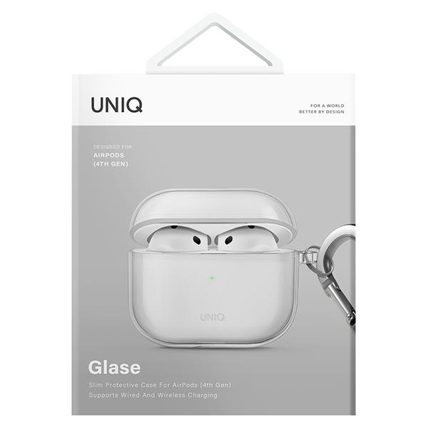 UNIQ AirPods 4 TPUケース GLASE クリア UNIQ-AIRPODS2024-GLSCLR
