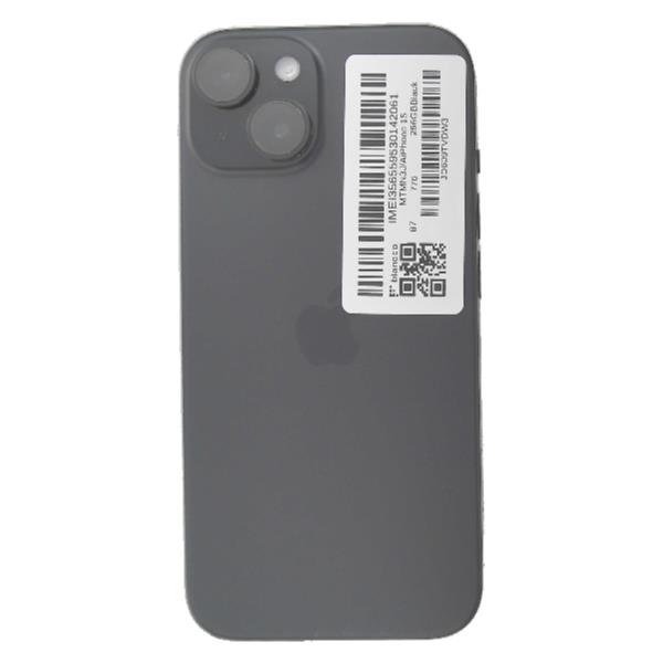 K　SIMロック解除済み　iPhone 15本体 【保護シート付き】 APPLE 【Cランク中古品】 SIMロック解除済 SIMフリー iPhone 15 256 GB