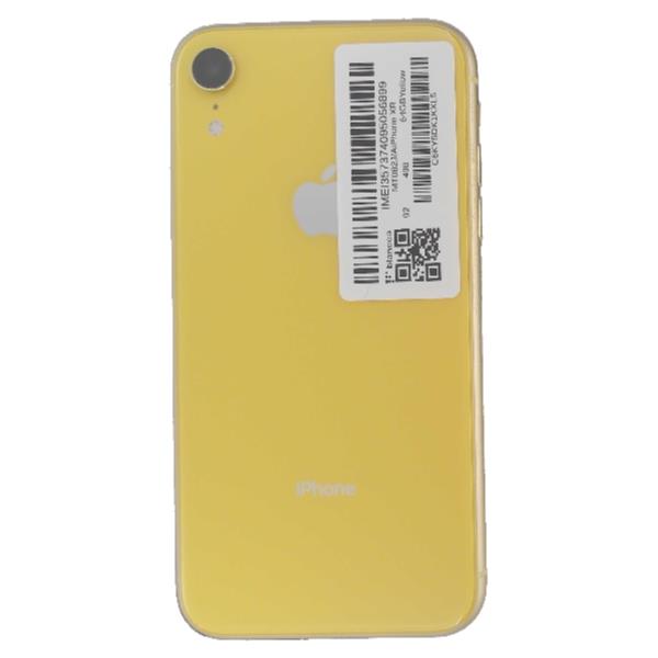 iPhone XR 64GB yellow au 動作品 APPLE iPhone XR 64 GB Yellow AU 【Bランク中古品】 AU-MT082J